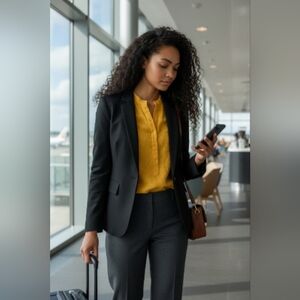 🌴100% VISCOE Dobby blouse Gold